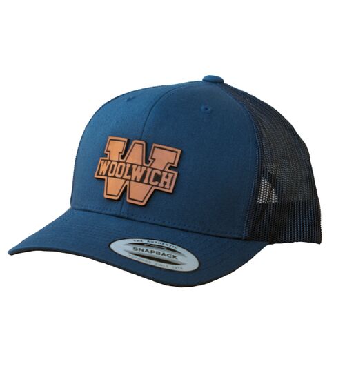 Woolwich Genuine Leather Patch Cap Thumbnail